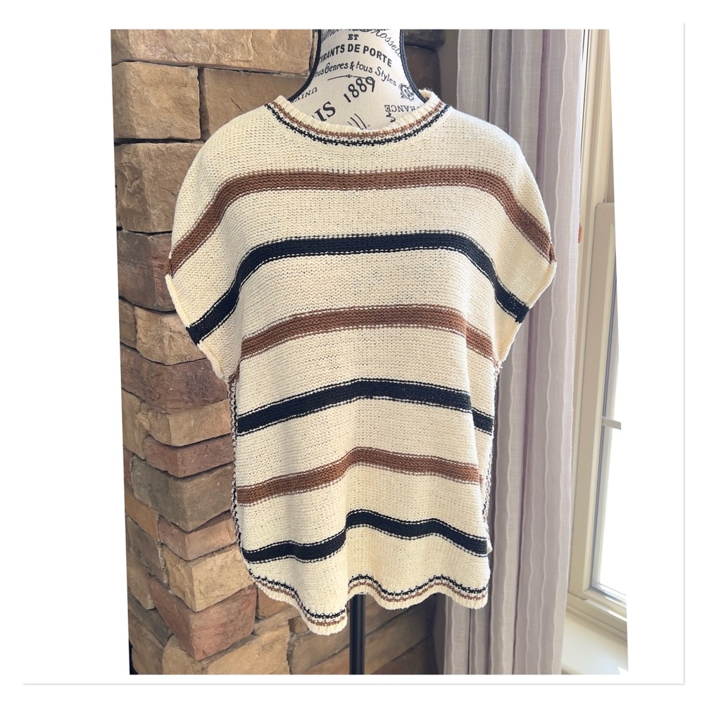 UNIVERSAL THREAD Striped Knit Sweater Top